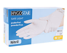 Handschuhe Nitril SAFE Light weiss, puderfrei Grösse M