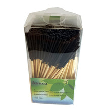 Fingerfoodspiesse Bambus schwarz 90 mm
