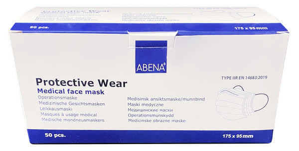 OP-Maske Typ II R Excellent blau mit elastischen
