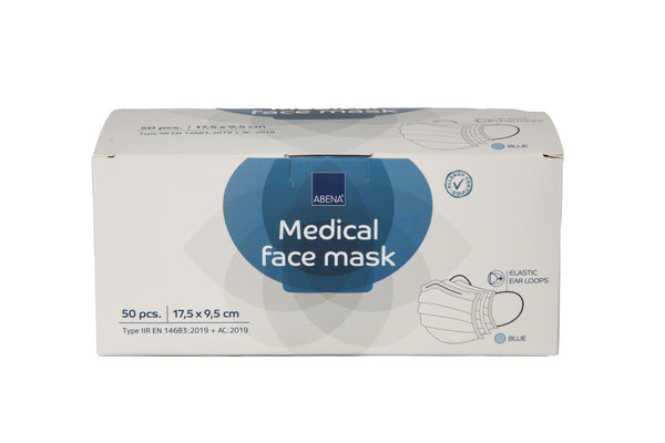 OP-Maske Typ II R Excellent blau mit elastischen