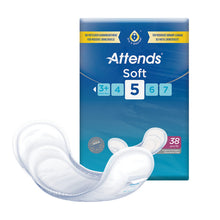 ATTENDS Soft 5 anatomisch geformte Hygiene-Einlagen