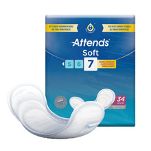 ATTENDS Soft 7 anatomisch geformte Hygiene-Einlagen