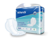 ATTENDS Contours Air Comfort 8 anatomisch geformte Vorlagen
