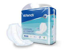 ATTENDS Contours Air Comfort 10 anatomisch geformte Vorlagen