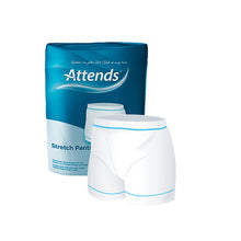 ATTENDS Stretch Pants M Fixierhose, blau