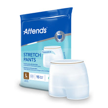 ATTENDS Stretch Pants L Fixierhose, braun