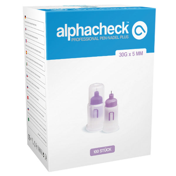ALPHACHECK Pen-Nadel Plus Professional 30G x 5mm