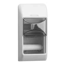 Spender WC-Papier für 2 Kleinrollen ABS Kunststoff 145x145x300mm