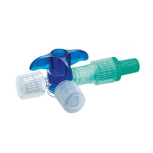 DISCOFIX C Dreiweghahn blau steril