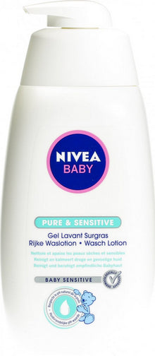 NIVEA BABY Pure & Sensitive Wash Lotion 500 ml