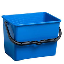Kunststoffeimer eckig blau 7 Liter