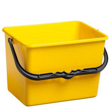 Kunststoffeimer eckig gelb 7 Liter