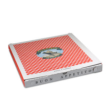 Pizzakarton Modell Vicenza 32,5 x 32,5 x 3 cm "Grampis"