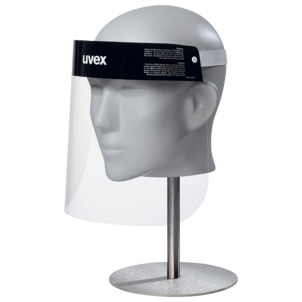 uvex 9710 Anti-Fog Gesichtsschutz aus PET, 0.3mm L:230 B:330 mm,