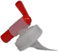 Ausgusshahn zu Kanister 5 L Martec Rot / Weiss DIN 51