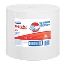 Wischtuch Wypall X70 Grossrolle 870 Blatt weiss, perforiert 34x31