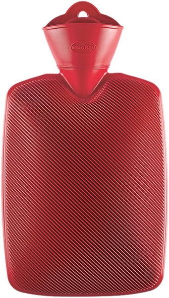 Emosan Wärmeflasche Halblamelle rot 1.8 l