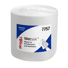 Wischtuch Kimtech Wettask DS weiss, Kleinrolle, perf., 15,2x30,4