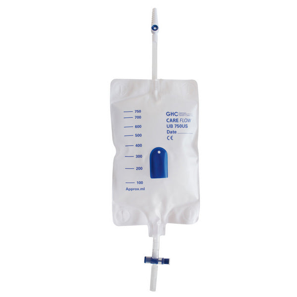 CARE FLOW UB 750 Beinbeutel Volumen 750 ml, Länge 10 cm, steril