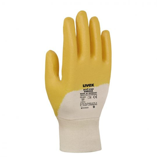 Schutzhandschuh uvex profi ergo ENB20A gelb Gr. 9
