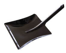 Schaufel aus Metall ohne Lippe schwarz
