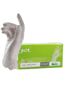 Vinyl Handschuhe weiss, unsteril Grösse XL, puderfrei