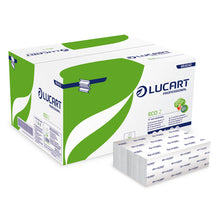 Handtuch Z-Falz Eco Z, 2-lagig weiss, Recycling 22,5x24cm