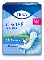TENA Lady Discreet Extra Einlagen, Blau 12x20 Stück