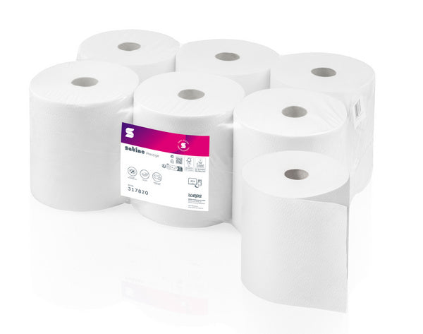 Handtuchrolle Prestige weiss, 2-lagig 20,5cm x 150m