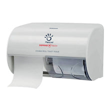 Spender WC-Papier Doppelrollen weiss, Kunststoff 26 x 15 x 15 cm