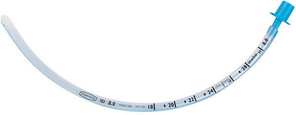 Blue Line Endotrachealtubus ungecufft Gr. 2,5 mm