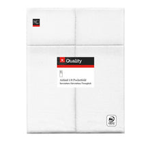 Besteckservietten Airlaid Quality weiss 40x32cm, 1/8 Falz
