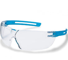 Schutzbrille uvex x-fit blau/translucent Scheibe farblos