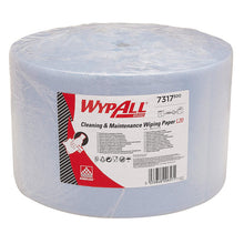 Wischtuch Wypall L20 Grossrolle, 2-lagig, blau, 1000 cps. 23,5x38