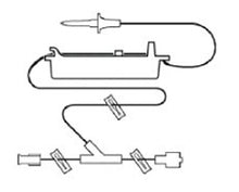 CADD Infusionssets mit FlowStop-Schutz Schlauchlänge 108''