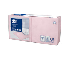 Servietten 2-lagig Tork Advanced hellrosa 24x24cm, 1/4 Falz