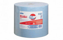 Wischtuch Wypall X70 Grossrolle 870 Blatt blau, perforiert 34x31.