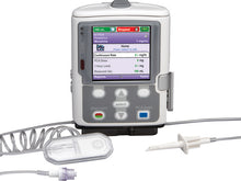 CADD Infusionssets mit FlowStop-Schutz gelb gestreift Schlauchlän