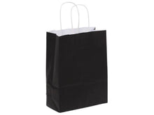 Tragetasche Basic Shopper schwarz 31x24x10 cm