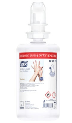 Händedesinfektion Tork Premium 1lt farblos, S4-System flüssig, al