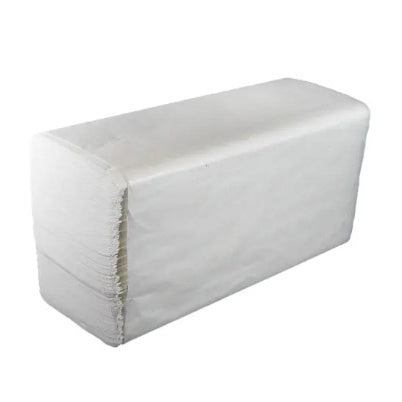 Handtuch Z-Falz 2-lg, 100% Zellstoff weiss 24x24 cm