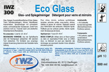 IWZ 300 Etikette Eco Glass 500 ml