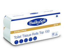 WC-Papier Bulkysoft Excellence 3-lagig weiss, 150 Blatt 9,5x10,5c
