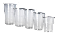 Becher 5dl RPET mit Schaumrand geeicht, transparent Ø 95 mm