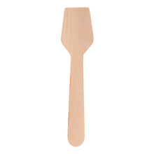 Glacelöffel Holz, braun 9.6 cm