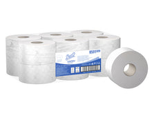 WC-Papier 2-lagig Zentralentnahme weiss, Recycling 24,50 x 10,6 c