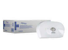 Spender WC Papier Mini Twin Zentralentnahme weiss