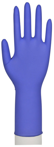 Nitrilhandschuhe Excellent long M puderfrei, unsteril blau, 300 m