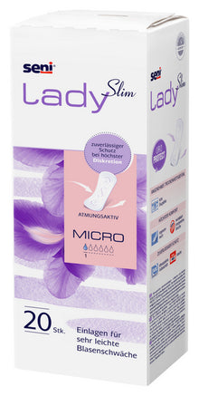Seni Lady Slim Micro Einlagen 20 Stk.