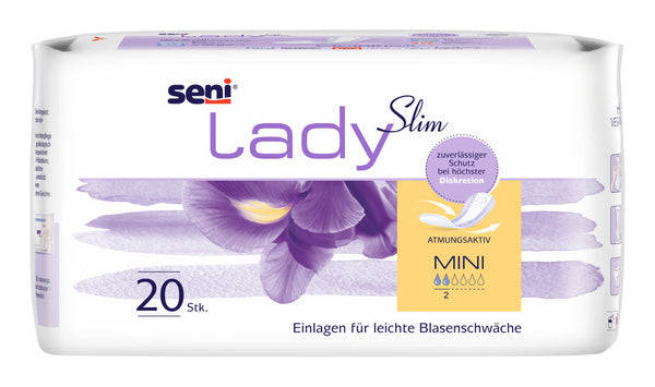 Seni Lady Slim Mini Einlagen 30x20Stk.